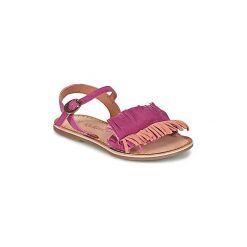 Sandały Dziecko Kickers DIXFROUFROU KID. Różowe sandały dziewczęce marki Kickers. Za 167,30 zł.