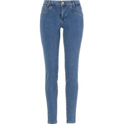 PULZ Dżinsy Carmen Highwaist Skinny denim blue female niebieski W32/L30. Niebieskie jeansy damskie PULZ, l, bez wzorów, z denimu, klasyczne, z podwyższonym stanem. W wyprzedaży za 190,00 zł.