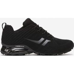 Czarne Buty Sportowe Stop Heart. Czarne buty sportowe męskie Born2be, na sznurówki, do biegania. Za 159,99 zł.