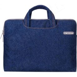 Torba Cartinoe Stylowa torba na laptopa 13,3 cala Cartinoe Jean Series niebieski jeans. Niebieskie torby na laptopa Cartinoe, bez wzorów, z jeansu, eleganckie. Za 64,00 zł.