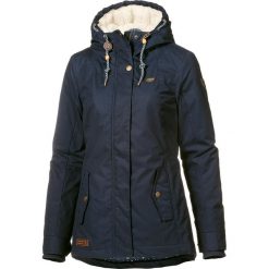 Kurtka przejściowa w kolorze granatowym. Niebieskie kurtki damskie Street & Sports Wear, xs, z aplikacjami, ze skóry, bez kaptura. W wyprzedaży za 257,95 zł.