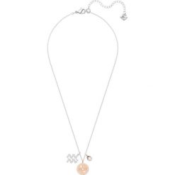 Swarovski - Naszyjnik Zodiac. Szare naszyjniki damskie Swarovski, z kryształem, metalowe. Za 339,90 zł.