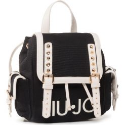 Plecak LIU JO - S Backpack Agil NA0142 T6948 Nero 22222. Czarne plecaki damskie Liu Jo, bez wzorów, ze skóry ekologicznej. Za 649,00 zł.