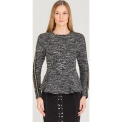 BLUZKA GUESS. Żółte bluzki damskie Guess, s, z aplikacjami, z okrągłym kołnierzem, bez rękawów. Za 185,00 zł.