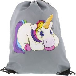 Torebki i plecaki damskie: Jednorożec Unicorn Torba treningowa szary