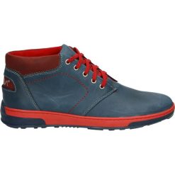 Botki męskie - 310 BLU-ROSS. Czarne bez kategorii marki Venezia, z nubiku. Za 329,00 zł.