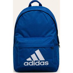 Adidas Performance - Plecak. Niebieskie plecaki męskie adidas Performance, z nadrukiem, z poliesteru. Za 99,90 zł.