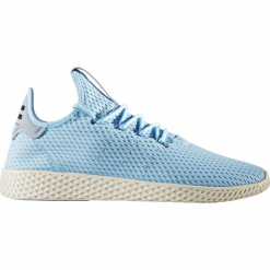 Buty adidas x Pharrell Williams Tennis Hu "Icey Blue" (CP9764). Niebieskie buty sportowe męskie Adidas, z materiału. Za 169,99 zł.