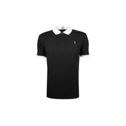 Koszulki polo z krótkim rękawem Trussardi 32T00139 / Polo 2 Bottoni. Czarne koszulki męskie Trussardi, s, bez wzorów, polo, z krótkim rękawem, krótkie. Za 219,00 zł.