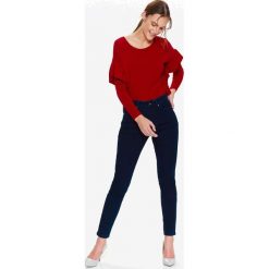 Spodnie damskie rurki. Spodnie damskie Top Secret, z jeansu. W wyprzedaży za 39,99 zł.