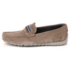 Geox Mokasyny Męskie Uomo Snake Mocassino 41 Beżowy. Brązowe mokasyny męskie marki Geox. W wyprzedaży za 260,00 zł.