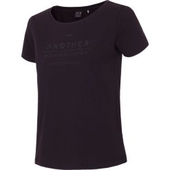 T-shirty męskie z nadrukiem: T-shirt damski TSD236 – czarny – 4F