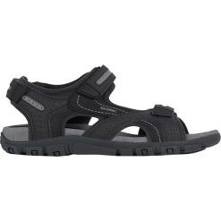 Geox Męskie sandały Uomo Sandal Strada D Black / Stone U8224D-050AU-C9310 (rozmiar 44). Czarne sandały męskie Geox, bez zapięcia. W wyprzedaży za 207,00 zł.