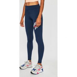 Reebok Classic - Legginsy. Niebieskie spodnie damskie Reebok Classic, s, z nadrukiem, z elastanu. W wyprzedaży za 139,90 zł.