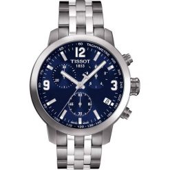 RABAT ZEGAREK TISSOT T-SPORT T055.417.11.047.00. Szare zegarki męskie TISSOT, srebrne. W wyprzedaży za 1892,00 zł.