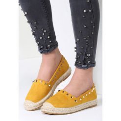 Espadryle damskie: Żółte Espadryle We’re in Love