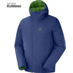 Kurtka Salomon Drifter Loft Hoodie M Ciemno-Niebieska Zielona. Niebieskie kurtki sportowe męskie marki Salomon, m, bez wzorów, bez kaptura, outdoorowe. Za 743,99 zł.