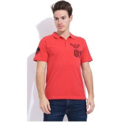Christian Lacroix Koszulka Polo Męska Arno L Czerwony. Czerwone koszulki męskie marki Christian Lacroix, m, bez wzorów, polo, bez rękawów. W wyprzedaży za 129,00 zł.