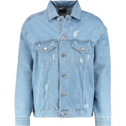 Kurtki męskie: 12 Midnight BLEACHED RIPPED Kurtka jeansowa lightblue