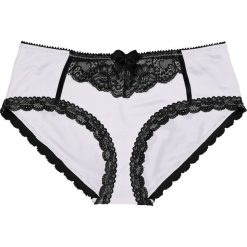 Figi: Figi „panty” bonprix ecru-czarny