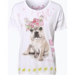 T-shirty damskie: Frogbox – T-shirt damski, czarny