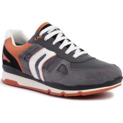 Sneakersy GEOX - U Sandford B Abx A U92S7A 022FU C0036 Grey/Orange. Szare sneakersy męskie Geox, bez zapięcia. W wyprzedaży za 289,00 zł.