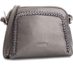 Torebka LIU JO - Xs Crossbody Ceresi N68054 E0033 Grape Juice Met. 04203. Szare torebki klasyczne damskie marki Liu Jo, z aplikacjami, ze skóry ekologicznej, zdobione, bez dodatków. W wyprzedaży za 289,00 zł.