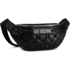 Saszetka nerka LOVE MOSCHINO - JC4062PP18LH0000 Nero. Czarne nerki damskie Love Moschino, bez wzorów, ze skóry ekologicznej, młodzieżowe, bez dodatków. Za 689,00 zł.