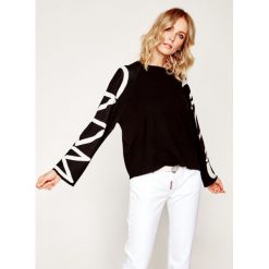 Sweter Weekend Max Mara Cosmos 53610207. Czarne swetry damskie Weekend Max Mara, xs, bez wzorów, z wiskozy, klasyczne, bez rękawów, bez kaptura. W wyprzedaży za 729,00 zł.