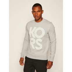 Bluza MICHAEL Michael Kors Logo CU05JF35MF. Szare bluzy męskie MICHAEL Michael Kors, m, bez wzorów, bez kołnierzyka, bez rękawów, bez kaptura. Za 449,00 zł.