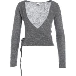 Swetry klasyczne damskie: Dimensione Danza WRAP Sweter melange