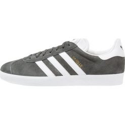 Adidas Originals GAZELLE Tenisówki i Trampki solid grey/white/gold metallic. Szare tenisówki męskie adidas Originals, z materiału. Za 399,00 zł.