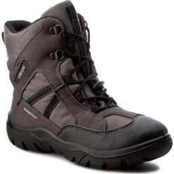 Buty zimowe chłopięce: Śniegowce GEOX – J Forsty B.Wpf B J64D7B 0FUAU C0062 Dk Grey/Black