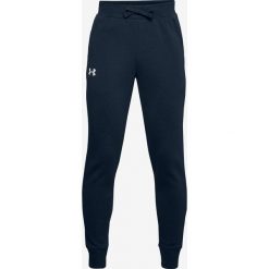 Under Armour Rival Cotton Spodnie dresowe Niebieski. Niebieskie spodnie męskie Under Armour, na imprezę, m, bez wzorów, z bawełny. Za 171,95 zł.