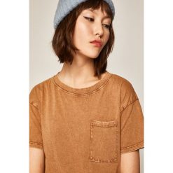 Medicine - T-shirt Basic. Szare bluzki damskie MEDICINE, s, z bawełny, z okrągłym kołnierzem. Za 49,90 zł.