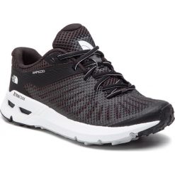 Buty THE NORTH FACE - Ampezzo T93ML7KY4 Tnf Black/Tnf White. Czarne buty sportowe damskie The North Face, bez wzorów, z tworzywa sztucznego, sportowe, do biegania. W wyprzedaży za 389,00 zł.