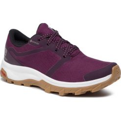 Buty SALOMON - Outbound Gtx W GORE-TEX 407918 20 V0 Potent Purple/White/Gum1A. Fioletowe buty sportowe damskie Salomon, bez wzorów, z tworzywa sztucznego, sportowe, do biegania, gore-tex. W wyprzedaży za 419,00 zł.