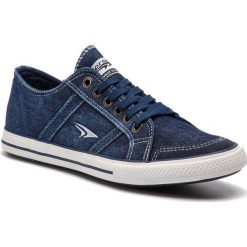 Trampki SPRANDI M17SS111-4. Niebieskie trampki męskie Sprandi, bez wzorów, z materiału, bez zapięcia. Za 79,99 zł.