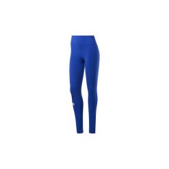 Legginsy i Rajstopy Reebok Sport Legginsy Training Essentials Linear Logo Tights. Niebieskie rajstopy damskie Reebok Sport, s, bez wzorów. Za 139,00 zł.