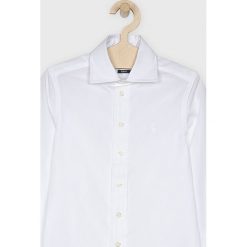 Polo Ralph Lauren - Koszula dziecięca 134-158 cm. Białe koszule chłopięce z bawełny, klasyczne, polo, długie. W wyprzedaży za 179,90 zł.