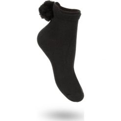 Skarpety z pomponem Twinset. Czarne skarpetki damskie Twinset, bez wzorów. Za 169,00 zł.