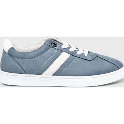 Big Star - Tenisówki. Niebieskie trampki i tenisówki damskie BIG STAR, bez wzorów, z gumy, na sznurówki. W wyprzedaży za 99,90 zł.