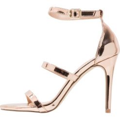 Sandały damskie: Miss Selfridge CAIT Sandały na obcasie metallic
