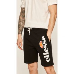 Ellesse - Szorty. Czarne spodenki i szorty męskie Ellesse, s, z nadrukiem, z bawełny, casualowe. Za 129,90 zł.