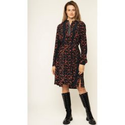 Sukienka koszulowa Calvin Klein Belted Placket K20K201718. Sukienki damskie Calvin Klein, bez wzorów, z wiskozy, z koszulowym kołnierzykiem, bez rękawów, koszulowe. W wyprzedaży za 489,00 zł.