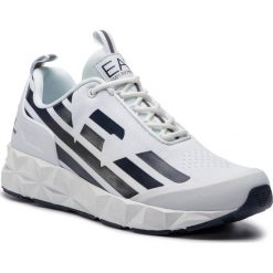 Sneakersy EA7 EMPORIO ARMANI - X8X033 XCC52 B139 White/Navy. Białe półbuty damskie EA7 Emporio Armani, z tworzywa sztucznego. Za 859,00 zł.