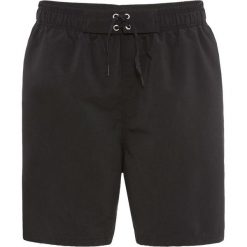 Męskie szorty kąpielowe bonprix czarny. Czarne spodnie męskie bonprix, s, bez wzorów. Za 44,99 zł.