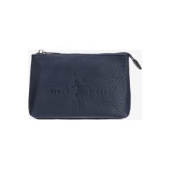 U.S. Polo Assn Kosmetyczka Niebieski. Niebieskie kosmetyczki damskie U.S. Polo Assn., bez wzorów, z materiału. Za 171,95 zł.