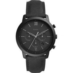 FOSSIL - Zegarek FS5503. Czarne zegarki męskie Fossil, ze stali. Za 699,90 zł.