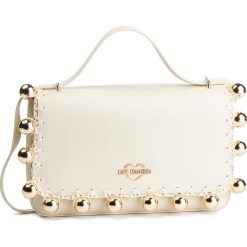 Torebka LOVE MOSCHINO - JC4077PP17LI0110 Avorio. Brązowe listonoszki damskie Love Moschino, bez wzorów, ze skóry ekologicznej, bez dodatków. W wyprzedaży za 529,00 zł.